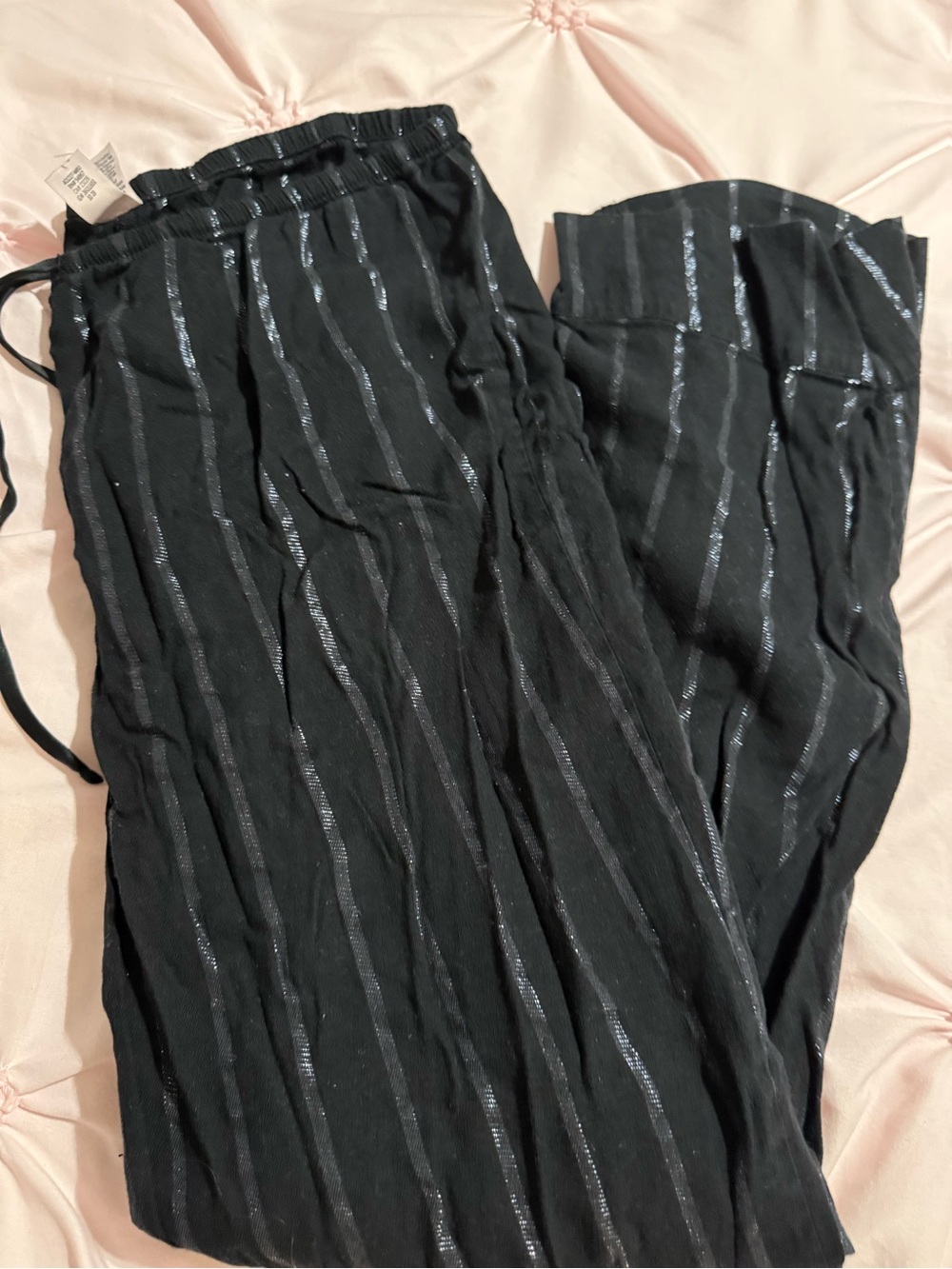 Black Stripe Victoria’s Secret Pajama Pants